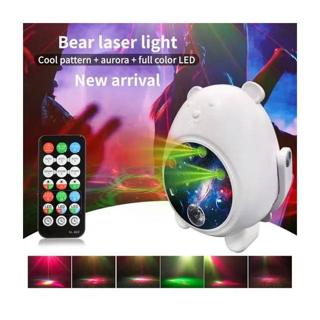 Projection Lamp Remote Controlled LED Laser Sky Projector Bedroom Stage Star Starry Night Light Projector Light