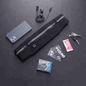 Pochette de téléphone de course en plein air usine en gros sac de taille de sport ultra-léger étanche antivol grande capacité - Product Image 4