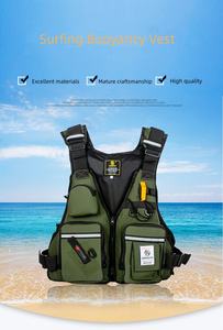 Combinaison de pêche multifonctionnelle pour enfants avec tissu Oxford en nylon imperméable et gilet de sauvetage en mousse EPE pour l'extérieur. - Product Image 5