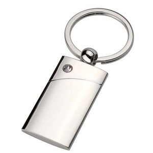 Llavero de Cristal con Logotipo Grabado con Láser LED, Elegante Llavero de Cristal - Product Image 1