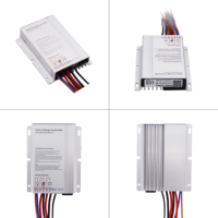 Contrôleur de charge de panneau solaire PWM 10A 20A pour lampadaire, système 12V 24V, certifié ROHS