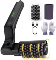 Brosse de nettoyage de barbecue sans fil, brosse électrique pour barbecue, rechargeable, 3 vitesses, brosse de nettoyage pour barbecue