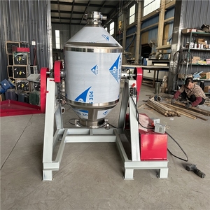 Mezcladora de Polvo Rotativa de 30 kg, 50 kg, 100 kg para Té con Leche, Café, Cacao, Proteína en Polvo, con Motor Silencioso - Product Image 4