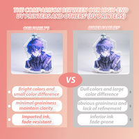Hanxin Airlines Membre Cadeau Carte d'embarquement Style Voyage Périphérique Production Porte-clés acrylique personnalisé