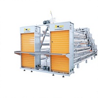 Simplee — équipement agricole de volaille avec Cage de couche pour poulet, système de batterie entièrement automatique