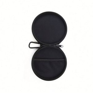 <b>Custom</b> <b>CD</b> Player Case Small Jewel <b>CD</b> DVD Case Black Hard Shell EVA <b>CD</b> Storage Case with Mesh Pocket - Product Image 4