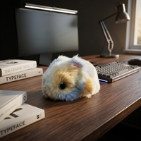Robot en peluche interactif pour enfants, rechargeable USB-C, avec assistant vocal IA et fonction émotionnelle