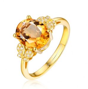 Oval Natural Piebald Amber <strong>Rings</strong> Gold Plated Brass Gemstones Zircon <strong>Rings</strong> Gorgeous Jewelry High Quality Amber <strong>Rings</strong> - Product Image 1