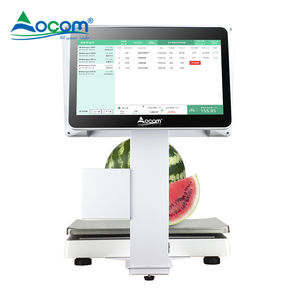 Balance commerciale numérique avec écran tactile pour magasin de fruits, Machine de pesage électronique 30kg - Product Image 4
