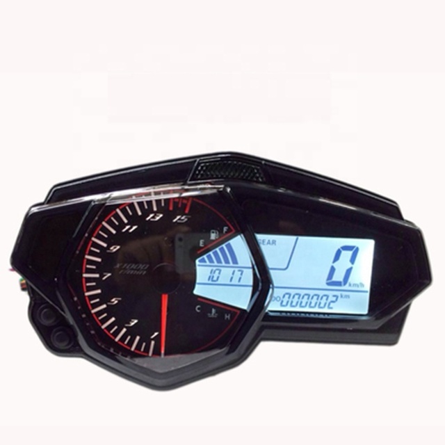 Universal RPM LCD Digital Odometer Speedometer Instrument Custom Factory