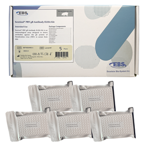 Kit ELISA de anticuerpos EBS Sentinel PRV GB para diagnóstico de cerdos Certificado ISO 100% Sensibilidad y 94.4% Especificidad 5 Placas - Product Image 2