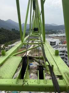 Grúa Torre de Cabeza Plana de Alto Rendimiento Zoomlion WA6015-8A, Capacidad de 1.5 Toneladas, Motor de Alta Potencia con Ahorro de Energía, Alcance de 60m - Product Image 3