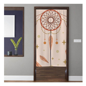 Promozione: Nuova <span class=keywords><strong>Tenda</strong></span> Giapponese per <span class=keywords><strong>Porta</strong></span> in Cotone e Lino, Stampa Personalizzata a Colori, Logo Sublimato, per Ingresso e Porte - Product Image 2