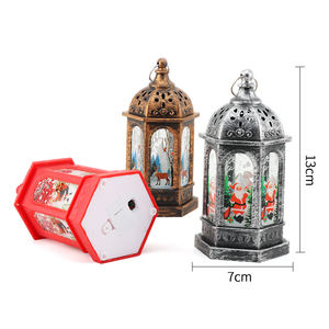 High Brightness Santa Claus and Deer Electric <strong>Candle</strong> Lamp for Christmas Home Decoration Christmas <strong>Candle</strong> <strong>Lantern</strong> - Product Image 2