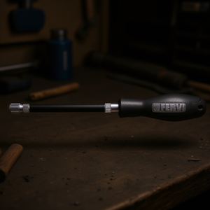 Fervi Flexible <b>Socket</b> Wrench With Handle 10mm Drive L250mm - Product Image 3