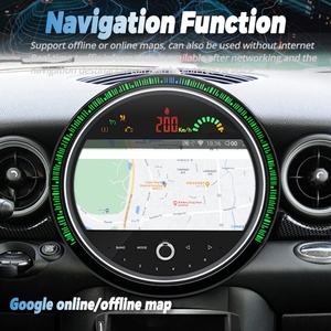 Radio para Auto con Pantalla Android de 9 Pulgadas, Reproductor Multimedia, GPS, Carplay y Navegación para BMW Mini Cooper R55 R56 2007-2010 Peaceman Clubman - Product Image 4