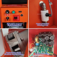 S5-D5 électrique automatique Portable Texture pulvérisateur Machine mortier pulvérisation Machine moteur mastic gypse plâtre pulvérisation Machine