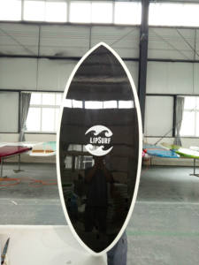 Planche Wakesurf en bambou de 5.6 pouces avec poignées pour enfants et hommes Ocean Waters Adventures accessoirisé avec <span class=keywords><strong>aileron</strong></span> - Product Image 6