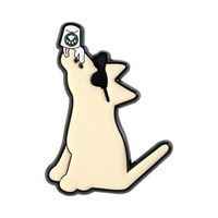 Broche en alliage style animalier, motif chien de dessin animé mignon (Corgi, Husky, Shiba Inu), épinglette amusante et personnalisée en émail pour accessoires de chapeau