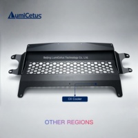 Plaque de protection en aluminium pour refroidisseur d'huile moteur, résistante aux chocs et à la corrosion, pour F80 M3 F82 F83 M4 S55 2013-2016