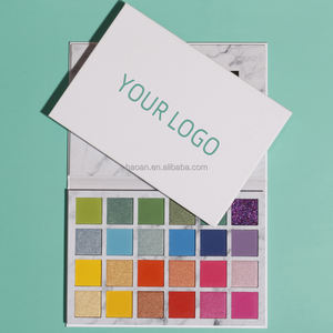 L89 Neueste Bestseller Lidschatten-Kosmetik OEM Private Label Großhandel Neues Design Make-up Gepresster Glitzer-Lidschatten-Palette - Product Image 4