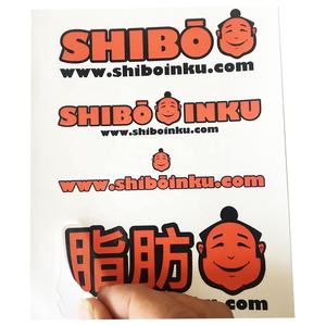 Autocollants étanches en vinyle coupe, 50 pièces, individuels - Product Image 6