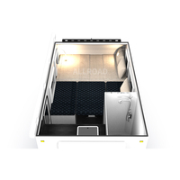 Caravana Plegable Extensible con Aire Acondicionado Opus de 12v para Viajes al Aire Libre