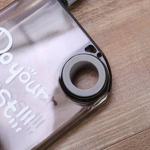 Frosted Round Hole Handheld Cup <b>Notebook</b> Water Jug Minimalist <b>Square</b> Water Bottle With Ring <b>Paper</b> Style Water Bottle - Product Image 2
