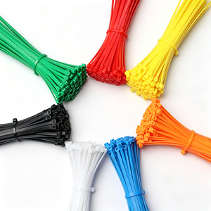 Bridas de nailon autoblocantes, Bridas de acero inoxidable, Componentes de posicionamiento autoblocantes de plástico, Abrazaderas de cable de goma - Product Image 5