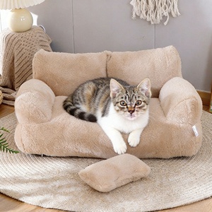 Cama para Mascotas Ecológica en Oferta, Sofá Interior para Perros Pequeños y Gatos con Funda Extraíble y Lavable, Patrones Personalizables DEM/DOM - Product Image 3