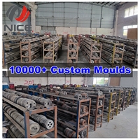 Poignée CNC de précision usinée sur mesure, finition peinture personnalisée, anodisée transparente, pour la rénovation hôtelière