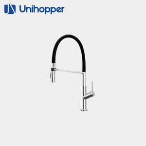Unihopper Kitchen Faucet <b>Single</b> Handle Pull Down Deck Mounted Contemporary 2.0-2.9gal/m Ceramic Valve - Product Image 1