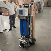 Système d'eau pure portable LEVAO RO DI pour le lavage de voitures, le nettoyage des vitres et des panneaux solaires, machine de filtration d'eau déionisée