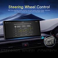 Radio para Auto Podofo de 10.25'' con Pantalla IPS Android 13, Estéreo para Auto con Carplay, 4+64G, Android Auto para Audi, WIFI, GPS, EQ, USB, BT