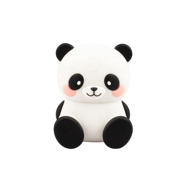 New Custom Gift Design Panda Wireless Speaker Soft Pvc BT Mini Panda Portable Cartoon 3d Animal Wireless Speaker