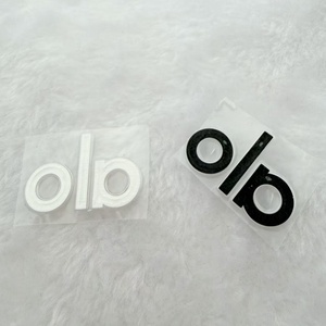 พร้อมจัดส่งป้ายเสื้อผ้าคุณภาพสูงแบบกำหนดเอง พร้อมปั๊มร้อน สำหรับเสื้อผ้าและแบรนด์หรู-แบบติดเอง เป็นมิตรกับสิ่งแวดล้อม - Product Image 1