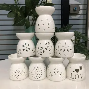 Gốm trà ánh sáng nến ấm hơn tinh dầu đốt trang trí nội thất gốm trà ánh sáng chủ hương liệu khuếch tán - Product Image 4