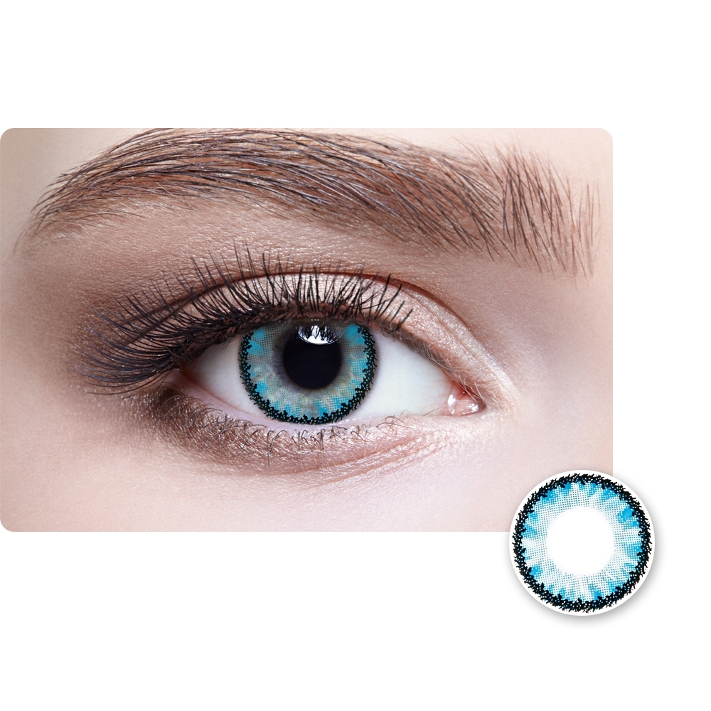 FrashLady Best Seller Good Price moonstone Wholesale eye contact Natural Circle lens de contacto