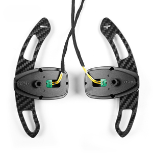 Pales de changement de vitesse magnétiques en fibre pour Chevrolet <span class=keywords><strong>Camaro</strong></span>, kit de conversion de pales de changement de vitesse pour volant en carbone, pièces de voiture - Product Image 5