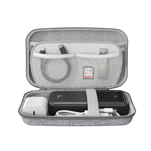 Estuche Rígido de Viaje USAMS <span class=keywords><strong>EVA</strong></span>, Bolsa Organizadora con Cierre para Masajeador Electrónico de Pulsos - Product Image 5