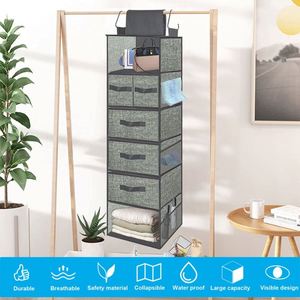 Detachable High Quality Suitable for Multiple Spaces Closet <b>Drawer</b> Organizer with Side Pockets - Product Image 5