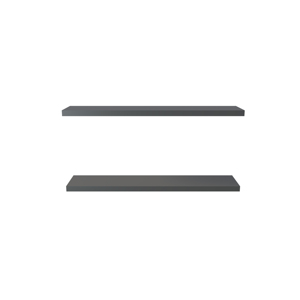 Ecco 47 In Wide Floating Shelves, ensemble de 2 étagères murales décoratives pour le rangement des livres, pour chambre à coucher, salle de bain, salon - Product Image 6