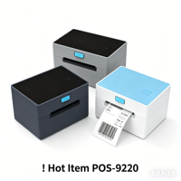 Imprimante d'étiquettes d'expédition thermique haute vitesse ZJ 9220 pour l'impression de bordereaux DHL UPS 4x6, interface USB, 203 dpi, en stock