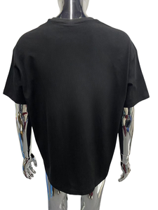 Camiseta de <span class=keywords><strong>hombre</strong></span> de gran tamaño con estampado digital personalizado, ropa de calle con cuello redondo, camiseta de peso pesado de alta calidad para <span class=keywords><strong>hombre</strong></span> - Product Image 2