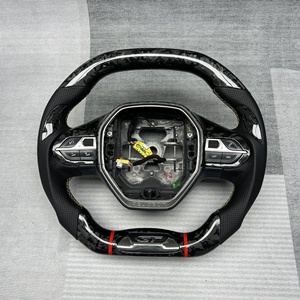Volante de Fibra de Carbono para <span class=keywords><strong>Peugeot</strong></span> 408 508 4008 <span class=keywords><strong>5008</strong></span>, Modificación Personalizada - Product Image 2