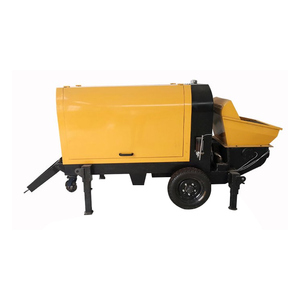High Pressure Hydraulic Concrete Pump Automatic Concrete Pump Tractor Mounted <b>Cement</b> Self Loading Concrete Pumps - Product Image 6