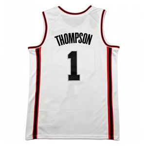 Camiseta de Hombre 2026 Cosida de <span class=keywords><strong>Kevin</strong></span> <span class=keywords><strong>Durant</strong></span> # Camiseta de Baloncesto Retro Casual de Alperen Sengun y Amen Thompson, Venta al por Mayor, Envío Directo - Product Image 2