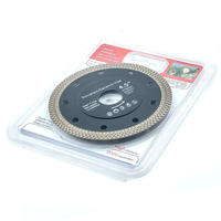 Lame de scie diamantée professionnelle TC-Tools 4,5'' Turbo Mesh Ultra Precision pour carrelage, porcelaine, céramique, Dekton, utilisation à sec ou humide, OEM