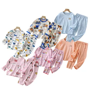 Pajamas Competitive Price Customize Baby Pajamas Baby Pajamas Bamboo Kids Button Up Pajamas