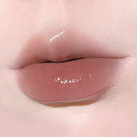 Lipstik Label pribadi lipstik alami beludru telanjang Matte Vegan berkilau baru dengan cermin rias kecantikan